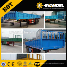 Side Wall 3-4 Axles 60-100Tons Semi Trailer / Container Trailer For Sale